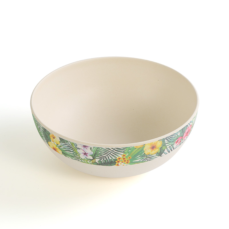 The Design of the Hollow Bamboo Fiber Bowl Contributes to Its Function